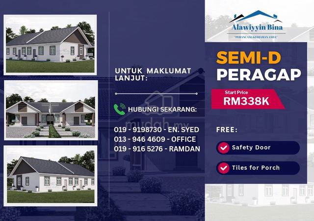 Semi-D Peragap 1 Tingkat (12 UNIT SAHAJA) 5