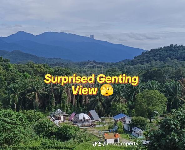 Kuala Kubu Bharu land with Genting View beside road 1