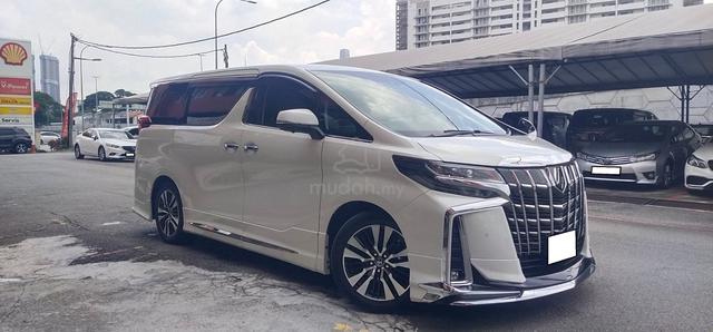 2020 Toyota ALPHARD 2.5 SC (A) G-4.5B 86K KM 2Y-WR - 2