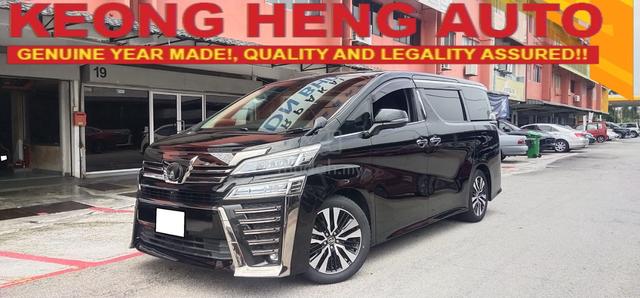 2018 Toyota VELLFIRE 2.5 ZG MODEL (A) 75K KM 2Y-WR - 1