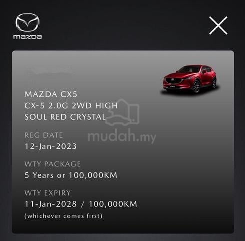 MAZDA CX-5 2.0 HIGH SPEC (a) 26K KM / WRT-2028 - 3