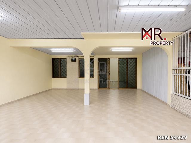 OPEN FACING Single Storey Terrace House Taman Sri Emas FOR SALE 1