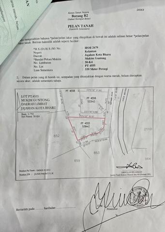 Lot Banglo Pasir Tumbuh Murah Strategik 98k 1