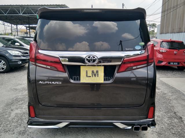 R /2020/Toyota ALPHARD 2.5 (A) 8 SEATER BLACK SEAT - 4