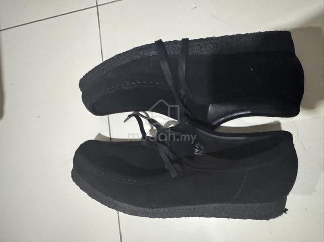 clarks wallabees black - photo 4 of 6