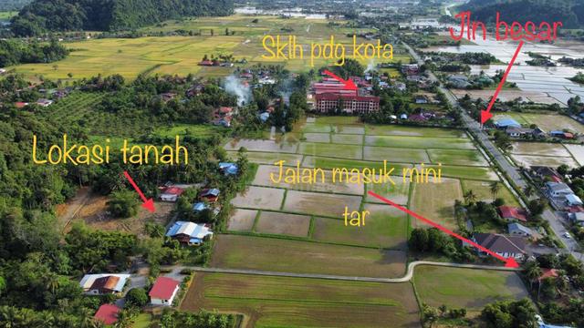 Tanah Untuk Dijual - Jalan Utama Kampung Nesam, Bintong 1