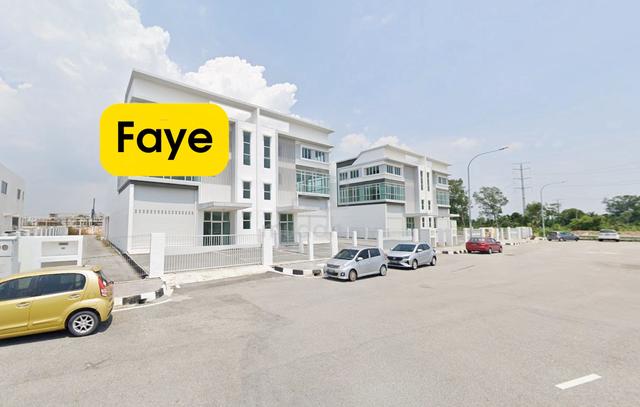 Facing Main Road—3 Storey Semi-D Factory / Warehouse|Batu Kawan|Penang 1