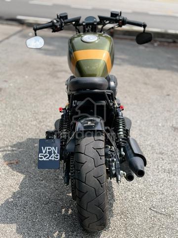 QJMOTOR SRV250 AMT condition cantik - photo 8 of 10
