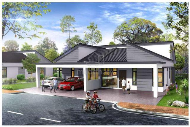 Rumah Berkembar Setingkat di Kulim 1
