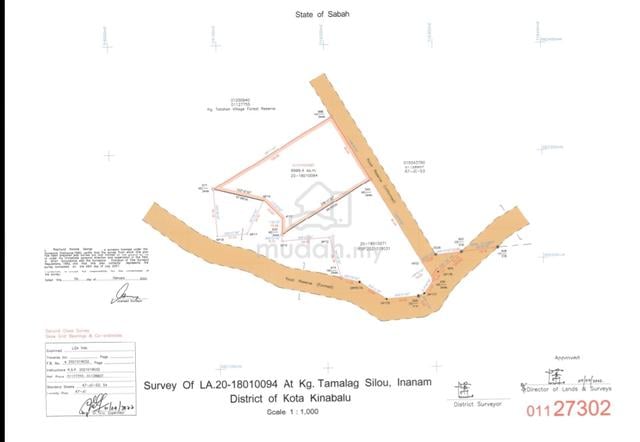 1.72 Residential land at Jalan Kiansom, Inanam 1