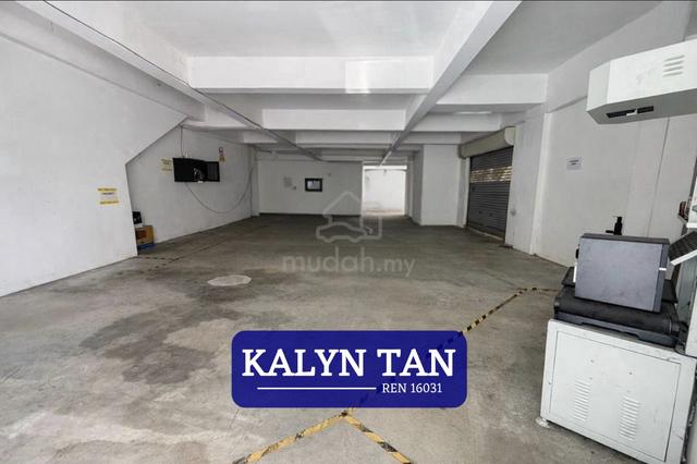 Ground Floor Corner Rare Unit @ Raja Uda near Ong Yi How Taman Bagan 1