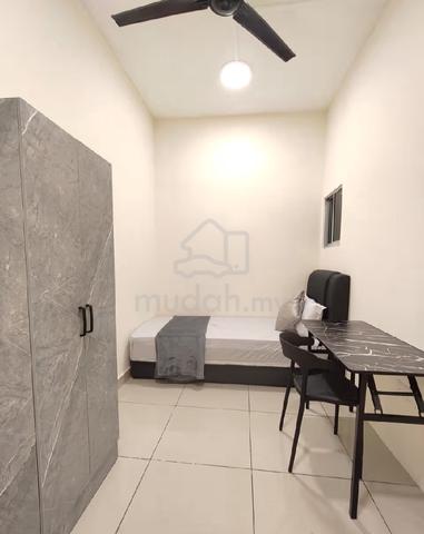Tanpa Deposit | Bilik Fully Furnished utk Perempuan 1