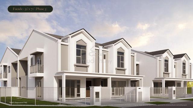 M'Tiara @ Mutiara Rini, Skudai - Brand New Double Storey Cluster Unit 1