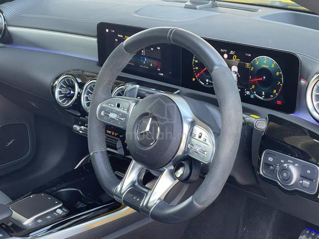 2022 mercedes benz CLA45S AMG 2.0 4MATIC YELLOW 5A - 5