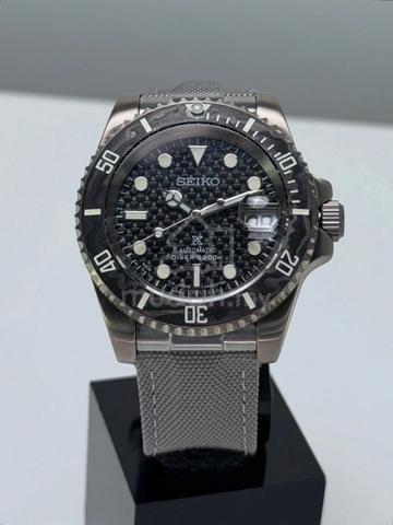 Custom S. Mod 40mm Grey Carbon Titanium Submariner - photo 5 of 6