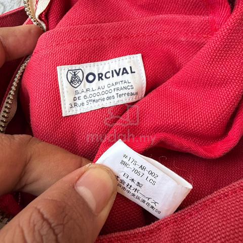 ORCIVAL Shoulder Bag Red Canvas - photo 5 of 5