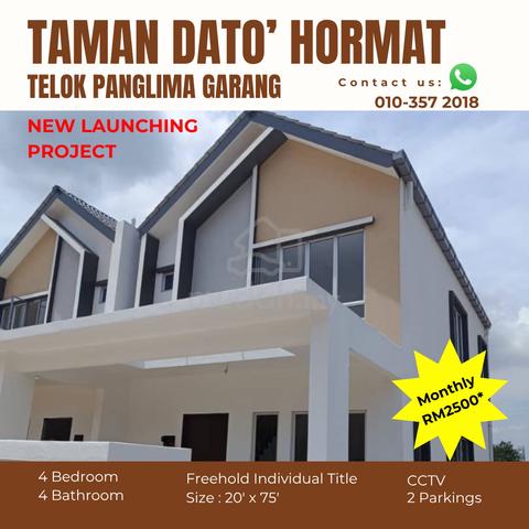 Teres Dua Tingkat Taman Dato Hormat Teluk Panglima Garang Selangor 1