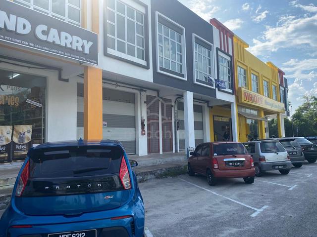 Double Storey Shoplot Pusat Komersial Kesang same row DIY Econsave 1