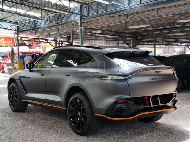 2022 Aston Martin DBX 4.0 Matte Grey Wrapping JP - 4