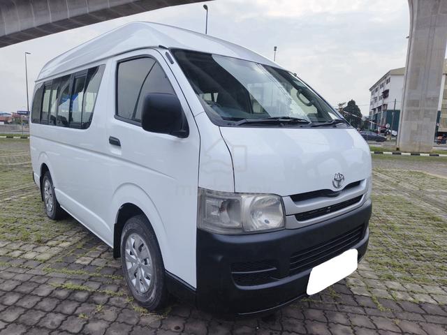 2010 Toyota Hiace 2.7 (M) Window Van High Roof - 1