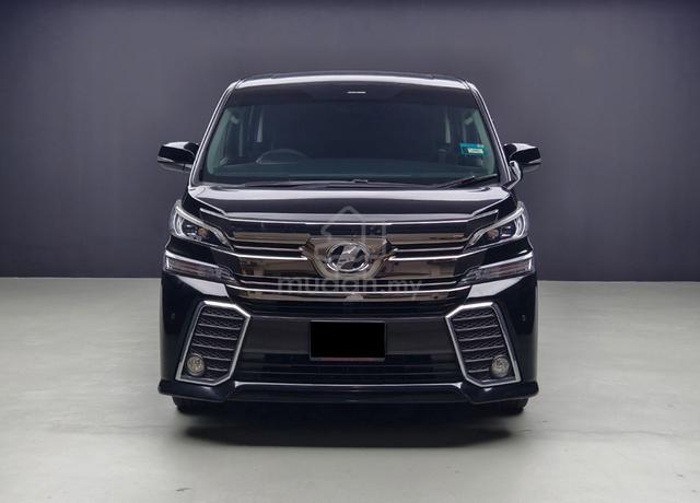 Reg 2018 Toyota VELLFIRE 2.5 Z G-EDITION F/Loan - 2