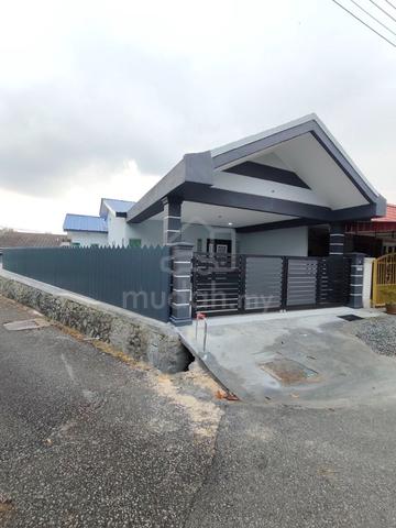 Corner Facing open single storey terrace taman bukit mutiara temiang 1