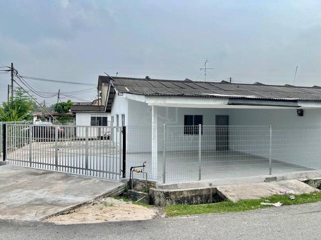 Single Storey Low Cost Corner Lot, Taman Orkid, Kluang, Renovated 1