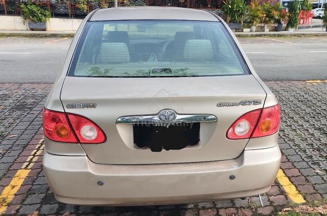 2002 Toyota COROLLA 1.8 ALTIS G MY01 E120 (A) - 2