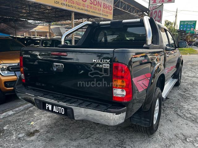 TOYOTA HILUX 2.5(M)VIGO G D-4D 5spd 4x4 pickups - 5