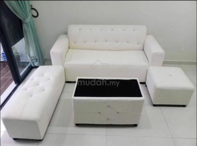 sofa L shape harga kilang - photo 3 of 6