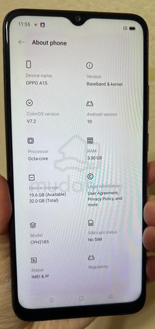 oppo a15..32gb 3ram - photo 2 of 3
