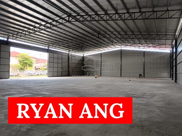 Single Storey Warehouse For Rent At Bukit Tambun Near By Bukit Minyak 1