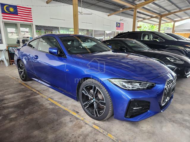 2021 Bmw 420i M Sport Coupe Portimao Blue 10,000km - 1