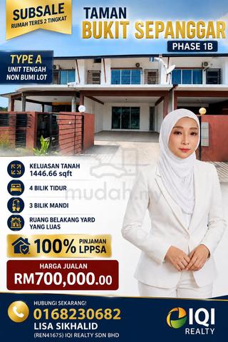 Rumah Subsale Taman Bukit Sepanggar- Phase 1B 1