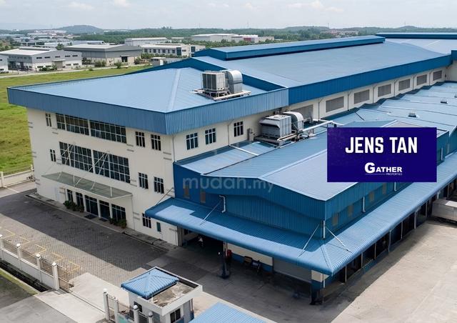 【 64k Sqft Built-Up Factory | LMW Spec | 1200 Amp 】📍 Bukit Minyak 1