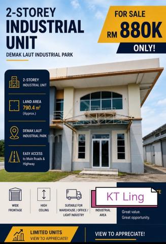 Semi-detached Double-Storey Factory for Sale 1