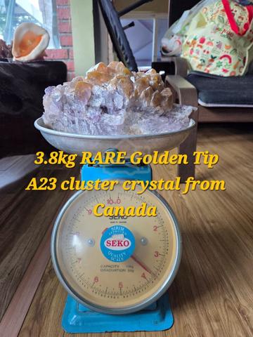 Very Rare Golden Tip Auralite 23 crystal - Canada - photo 3 of 3
