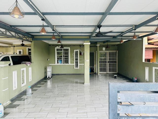 FACING OPEN Single Storey Taman Saujana Meru Klang Untuk Sewa FOR RENT 1