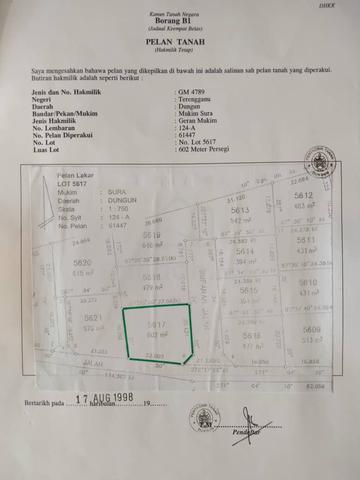 Lot banglo di Sura Hujung untuk dijual 1