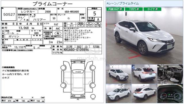 2024 Toyota HARRIER 2.0 G REAR CAM DIM BSM 13K KM - 3