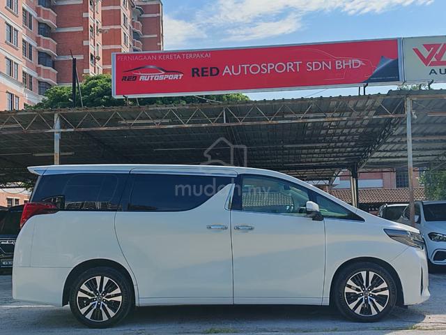 18 ALPHARD 3.5 facelift- 8 SPEED FULL SVC RECORD - 3