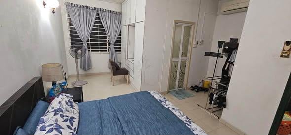 Partially Furnished Selangor Shah Alam Room For Rent 1