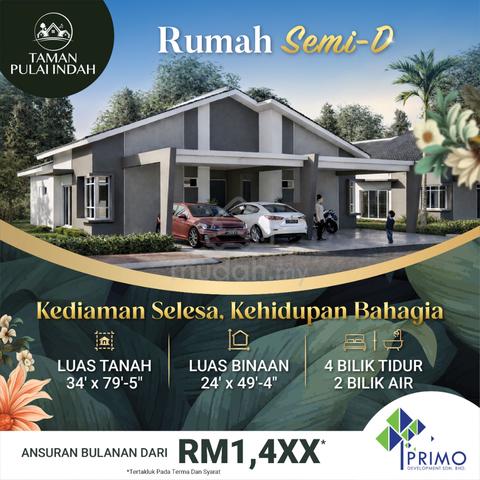 Semi-D Setingkat Murah Temerloh | 4 Bilik 2 Bilik Air 1