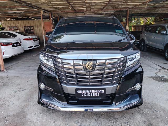 2017 Toyota ALPHARD 2.5 S A PACKAGE TYPE BLACK - 1