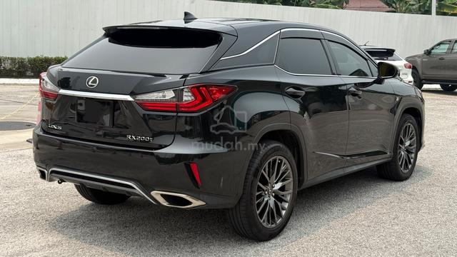 2016 Lexus RX200 2.0 T F SPORT (A) SUNROOF P/BOOT - 2