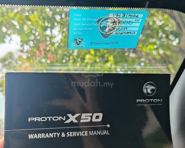 FLAGSHIP X50 68Kkm FullServiceRec 2022 Proton 1.5L - 5