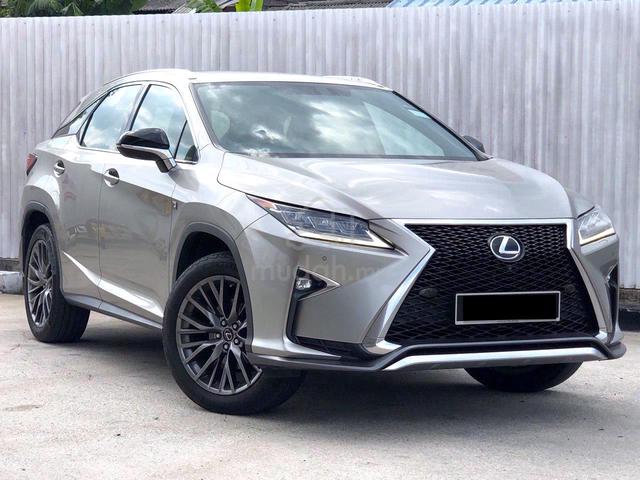 2017 Lexus RX200T 2.0 F SPORT (A) FULL SERVICE REC - 2