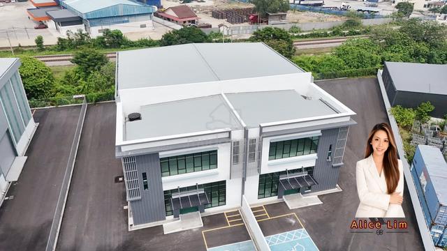 Brand New 1.5 storey Semi-Detached Factory 5531sqf At Alma Signature 3 1