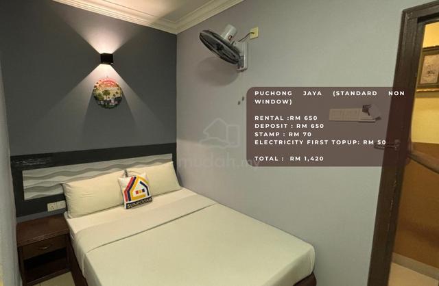 Room for Rent Puchong Jaya - Hotel Concept (Private Bathroom) 1