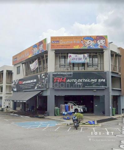 CORNER 2 Sty Shop Lot Mainroad‼️Sinaria Tropicana Aman Kota Kemuning 1